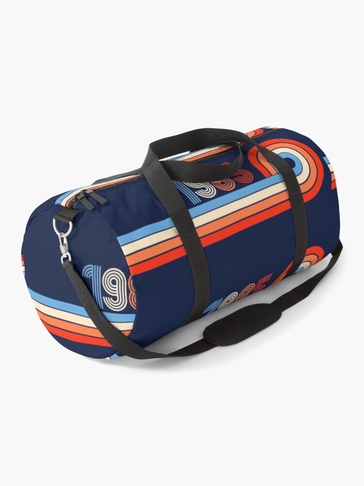 Thumbnail 1 of 3, Duffle Bag, 1985 Retro Nostalgia Old School Design designed and sold by Alondra.