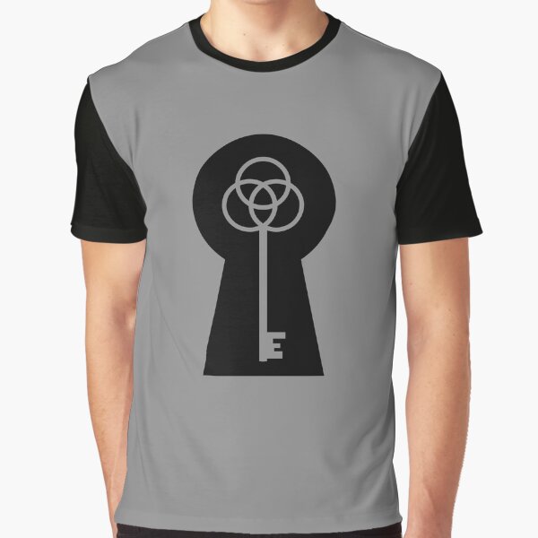 Item preview, Lock & Key - Black & Grey designed and sold by TheeForestFox Shop.