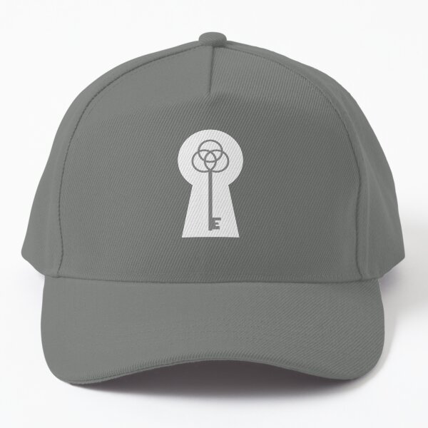 Item preview, Lock & Key - White & Grey designed and sold by TheeForestFox Shop.