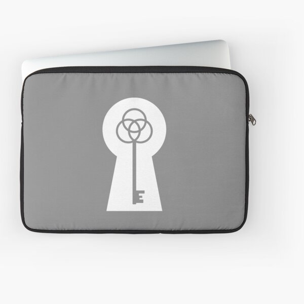 Item preview, Lock & Key - White & Grey designed and sold by TheeForestFox Shop.