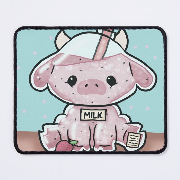 Item preview, Strawberry Milk Moo Puppy designed and sold by NicholiCosplay.