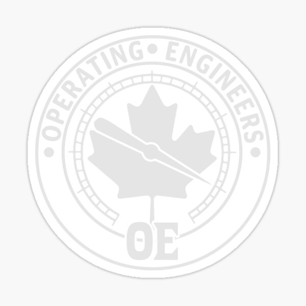 "Operating Engineer (CrestDG)" Sticker for Sale by OESwag Redbubble