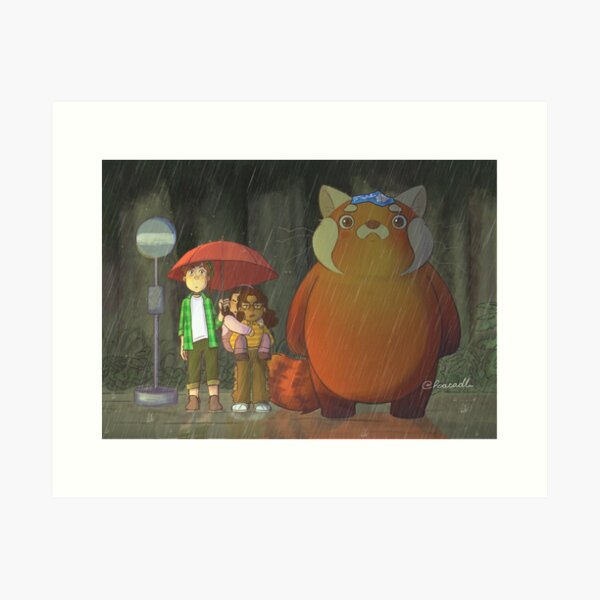 My Neighbour Totoro Art Prints For Sale Redbubble