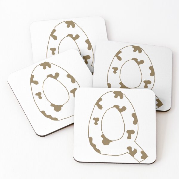 Item preview, Cow Print Letter “Q” designed and sold by NatAGvocate.