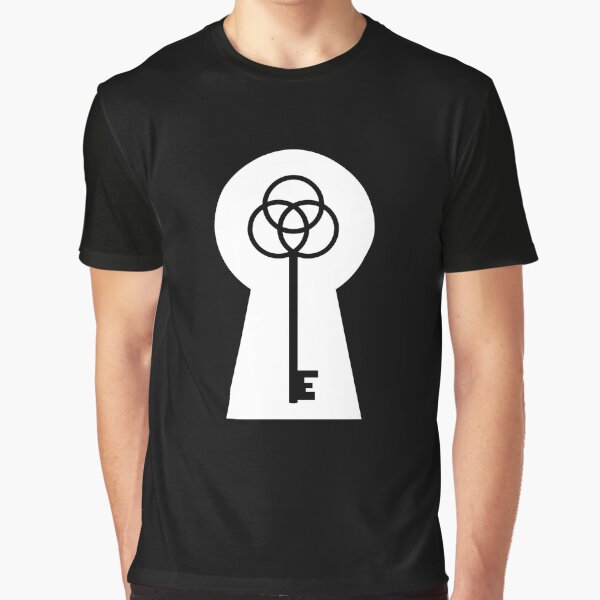 Item preview, Lock & Key - White & Black designed and sold by TheeForestFox Shop.