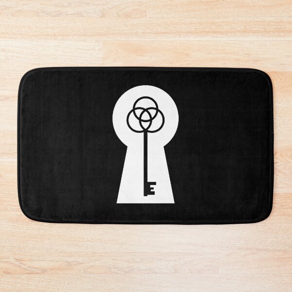 Item preview, Lock & Key - White & Black designed and sold by TheeForestFox Shop.