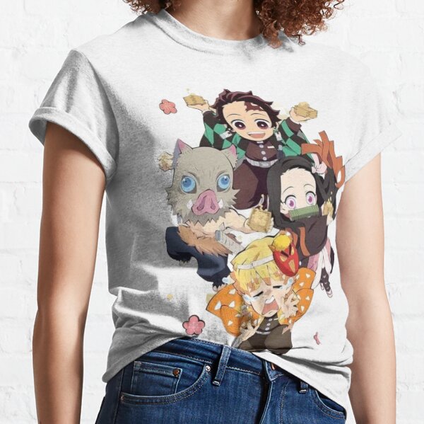 demon slayer kimetsu no yaiba anime kawaii Classic T-Shirt