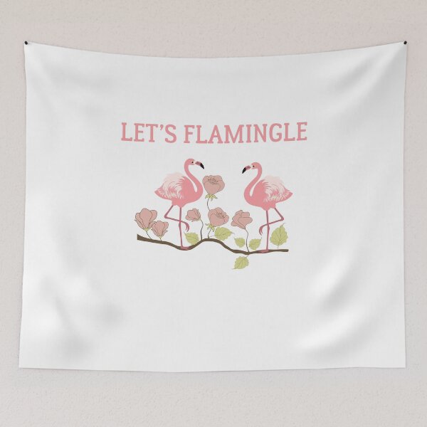 Item preview, LET'S FLAMINGLE designed and sold by antipatic.
