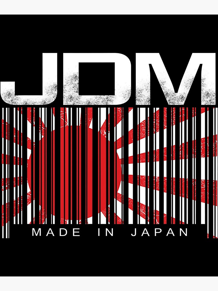 Jdm Barcode Made In Japan Motorsport Mens Shirt T-Shirt