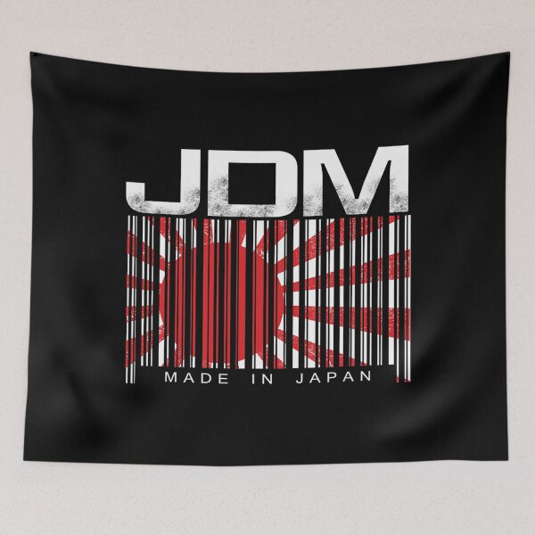 Item preview, JDM Barcode Made in Japan Motorsport Mens Shirt designed and sold by unusedbandwidth.