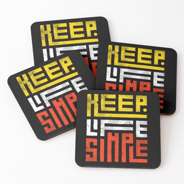 Item preview, keep life simple  designed and sold by TTOLEDO10K.