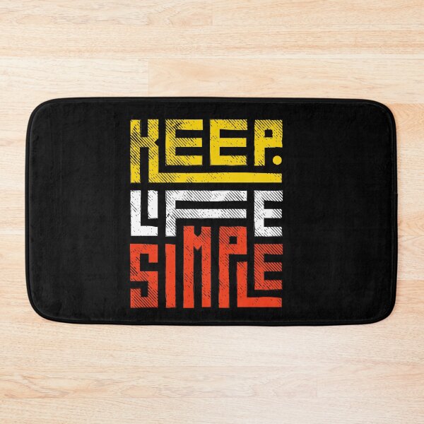 Item preview, keep life simple  designed and sold by TTOLEDO10K.