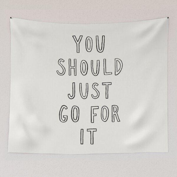 Item preview, Just Go For It designed and sold by Me And The Moon.