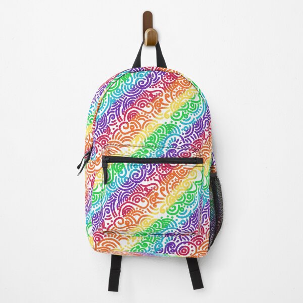 Item preview, Abstract Swirls 2.0 - Rainbow designed and sold by megalunalexi.