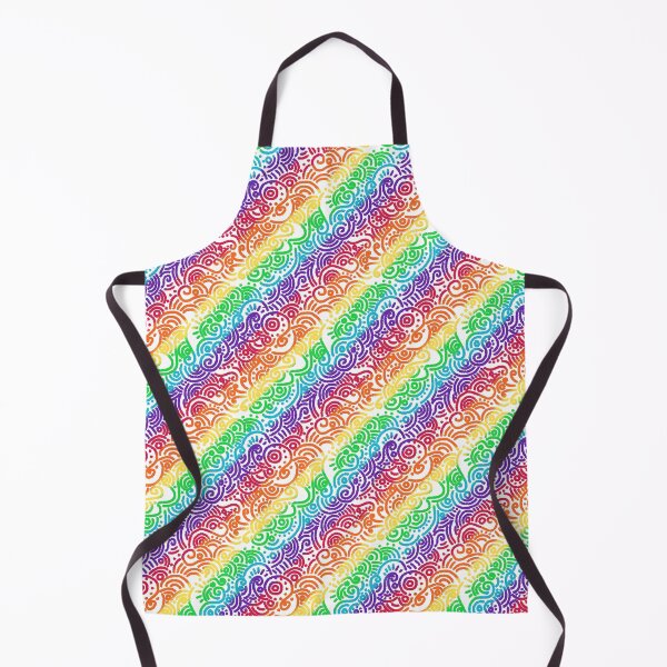Item preview, Abstract Swirls 2.0 - Rainbow designed and sold by megalunalexi.