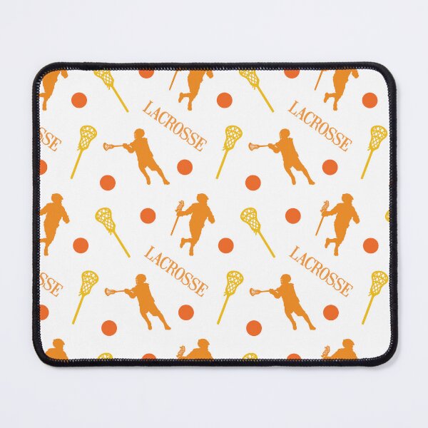 Item preview, Orange Male Lacrosse Player Pattern designed and sold by Susan Says.