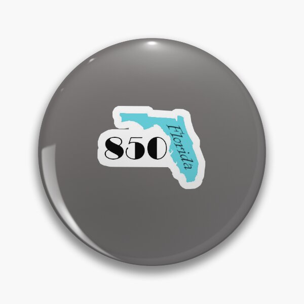 Item preview, Florida 850 Panhandle Area Code Design designed and sold by AssHatStickers.