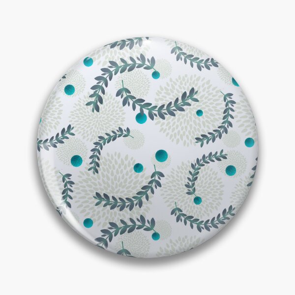 Item preview, Crissy Fern Pattern - White designed and sold by JaselviiStudio.