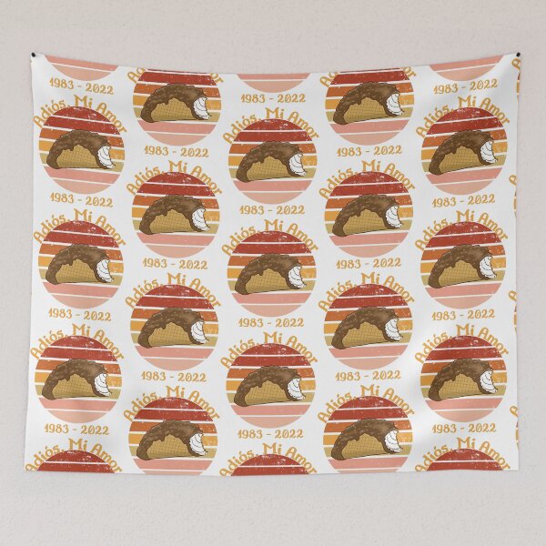 Item preview, Choco Taco Adios Mi Amor Funny Ice Cream Black   designed and sold by DesignEclipseee.