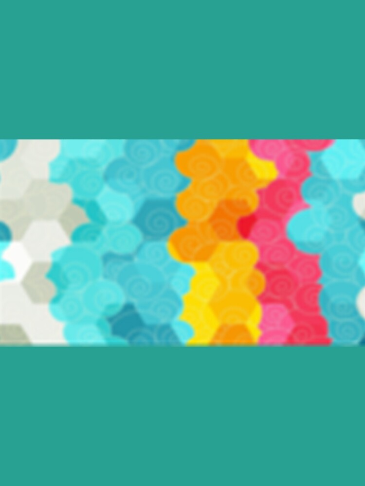 Thumbnail 3 of 3, Scarf, Colorful pattern designed and sold by DesignEclipseee.