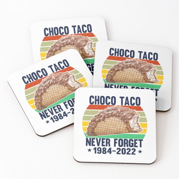 Item preview, Choco Tacos, Never Forget 1984-2022 chocolate lovers ice cream Taco lover   designed and sold by DesignEclipseee.