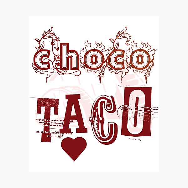 Item preview, Choco Taco     designed and sold by DesignEclipseee.