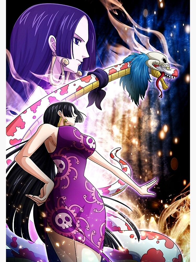 Boa Hancock One Piece Poster For Sale By Blakearchibald Redbubble 4327