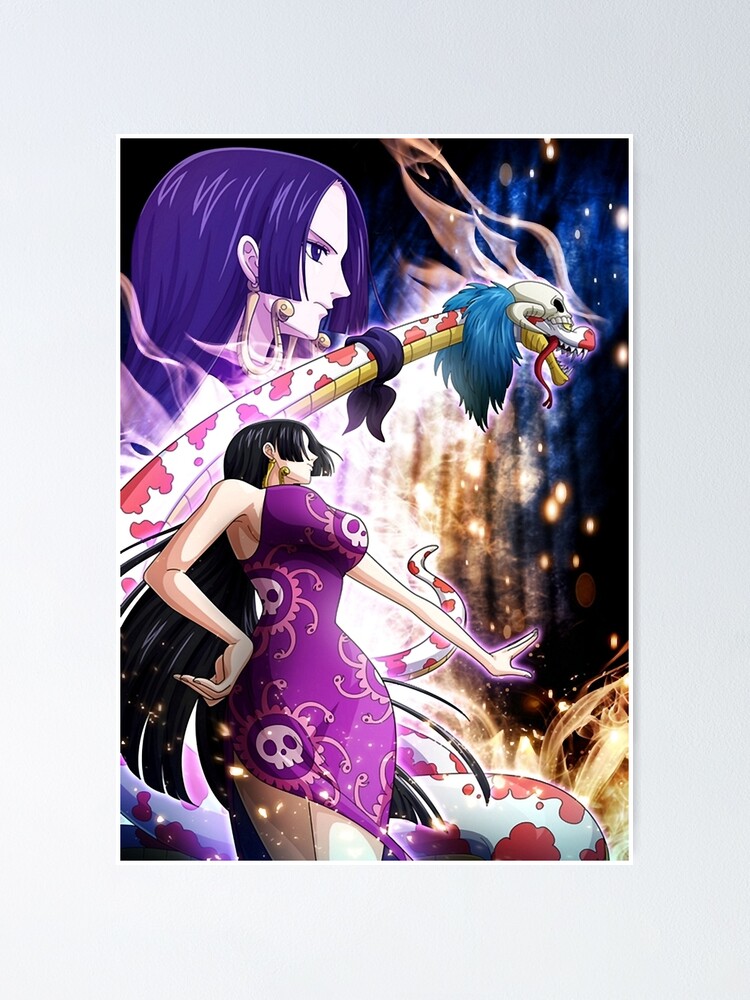 Boa Hancock One Piece Poster For Sale By Blakearchibald Redbubble 3319