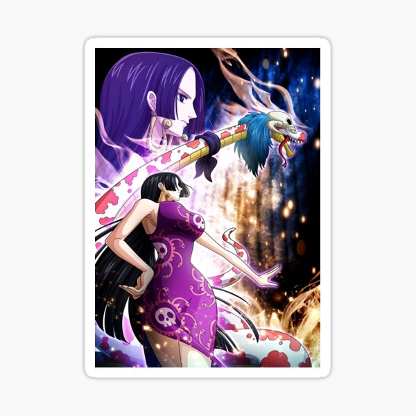 "Boa Hancock One Piece" Sticker for Sale by BlakeArchibald Redbubble