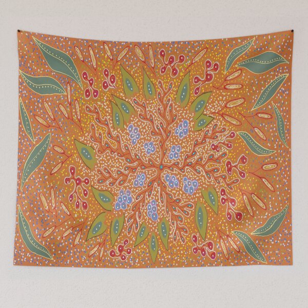 Item preview, Gathering bush food  designed and sold by Aboriginal Art - Kgari 3  Sisters.