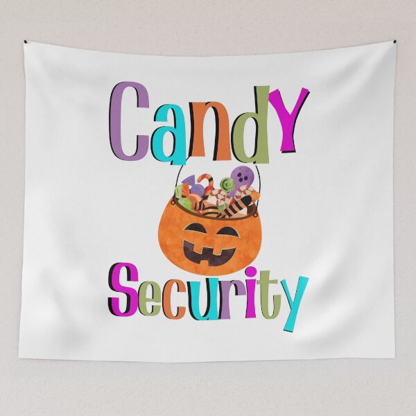 Item preview, Colorful Halloween Candy Security designed and sold by GarnersDesigns.