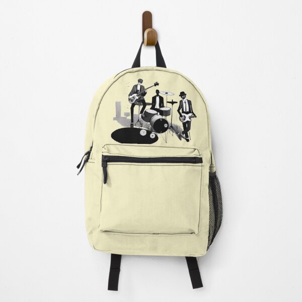 Item preview, Jazz Trio Black & White print designed and sold by ThePurpleMelon.