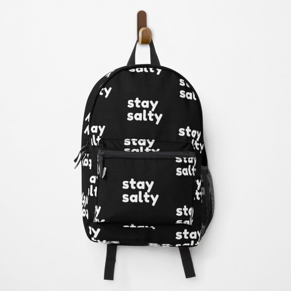 Item preview, Stay Salty. Funny Sarcastic NSFW Rude Inappropriate Saying designed and sold by That Cheeky Tee.