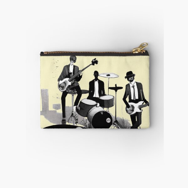 Item preview, Jazz Trio Black & White print designed and sold by ThePurpleMelon.