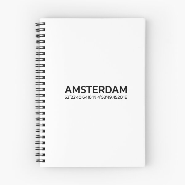 Item preview, Amsterdam Coordinates designed and sold by BeratBozan.