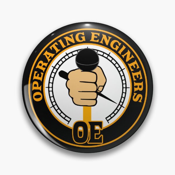 Item preview, Operating Engineer (Crest-BL) designed and sold by OESwag.