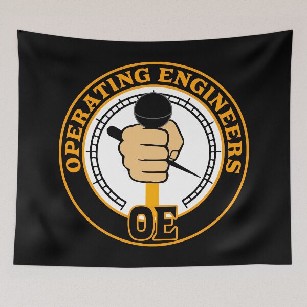 Item preview, Operating Engineer (Crest-BL) designed and sold by OESwag.