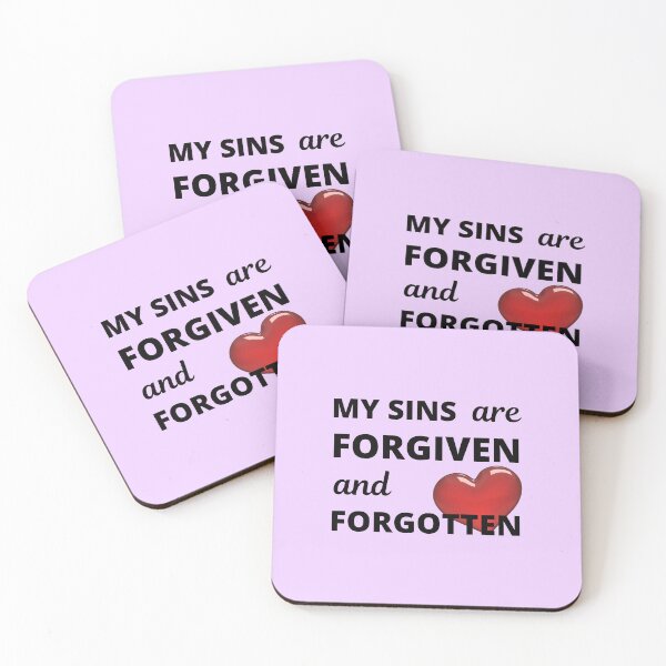 Item preview, My sins are forgiven and forgotten. Hebrews 8:12 designed and sold by MGonline.