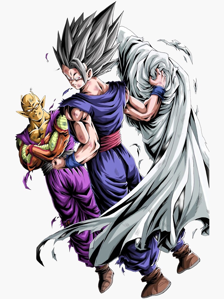 "Gohan beast and orange piccolo " Sticker for Sale by ZORODESIGN