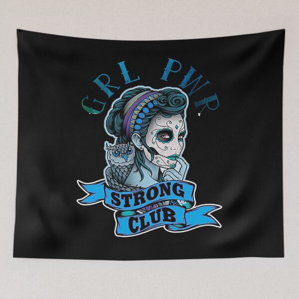 Item preview,  GRL PWR Sugar Skull Lady designed and sold by Gothic Fantasy.