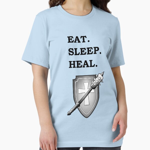 Item preview, EAT SLEEP HEAL CLERIC 5E RPG Class Meme designed and sold by geekydesigner.
