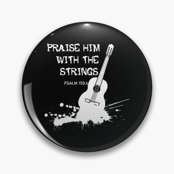 Item preview, Praise Him Christian Guitarist Bass Player Product Classic T-Shirt designed and sold by ConfitofBrassB.