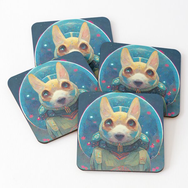 Item preview, space dog [corgi] designed and sold by IA-Power.