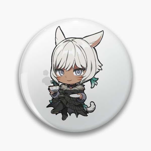 Item preview, Y'shtola Rhul Chibi Final Fantasy 14 Design designed and sold by AssHatStickers.