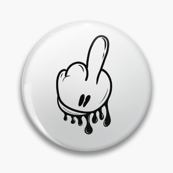 Item preview, Cartoon middle finger  designed and sold by Karl Downes.