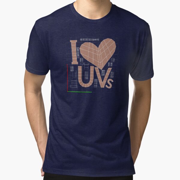 Item preview, I Love UVs! designed and sold by fellowhumantoys.