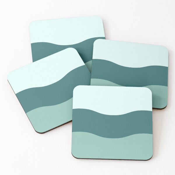 Item preview, Wavy Green Pattern  designed and sold by CosmosBear.