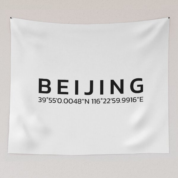 Item preview, Beijing Coordinates designed and sold by BeratBozan.