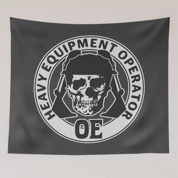 Item preview, Heavy Equipment Operator (Crest-DG) designed and sold by OESwag.