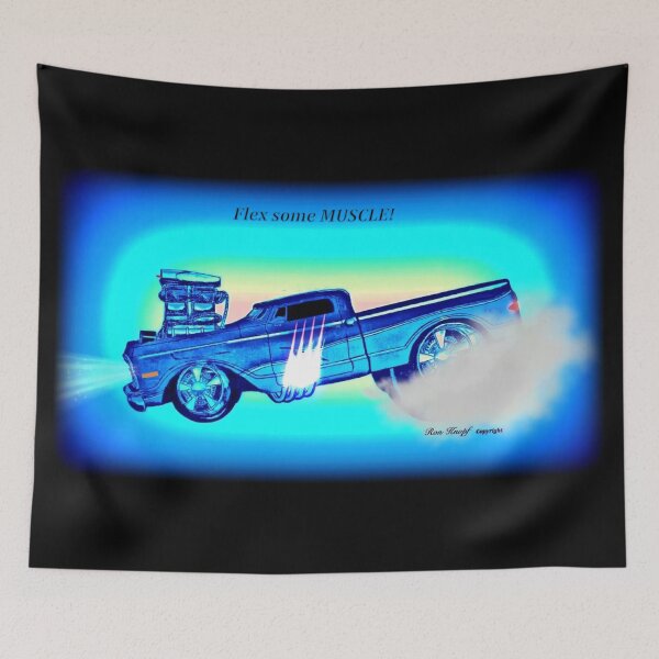 Item preview, Hot Rod Art //  FLEX some MUSCLE! designed and sold by Imagin8er.